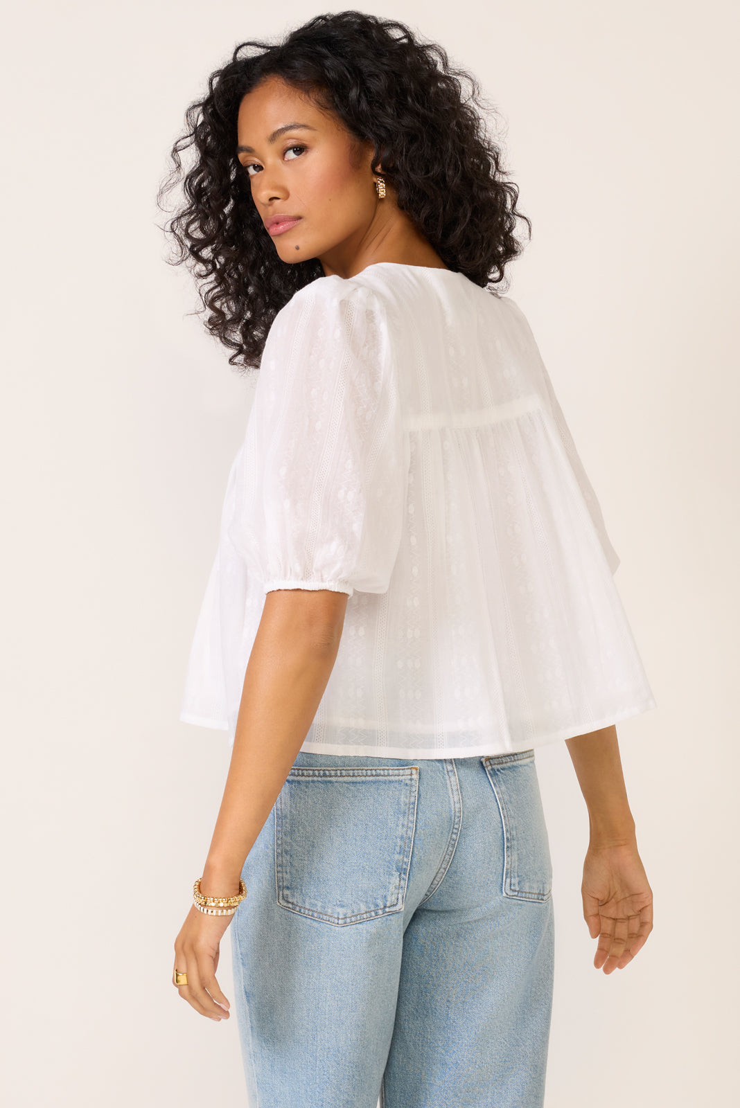 Women's Puff Isla Top