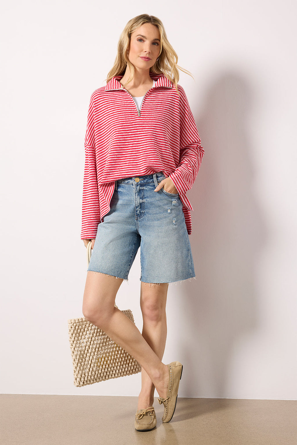 Women's Besos Quarter Zip Top