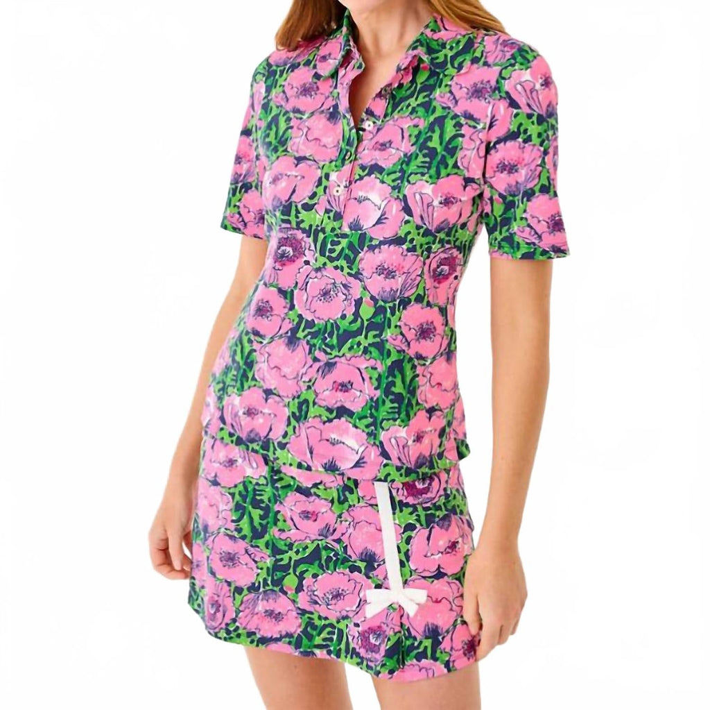 Maryana Upf 50+ 15" Skort In Low Tide Navy