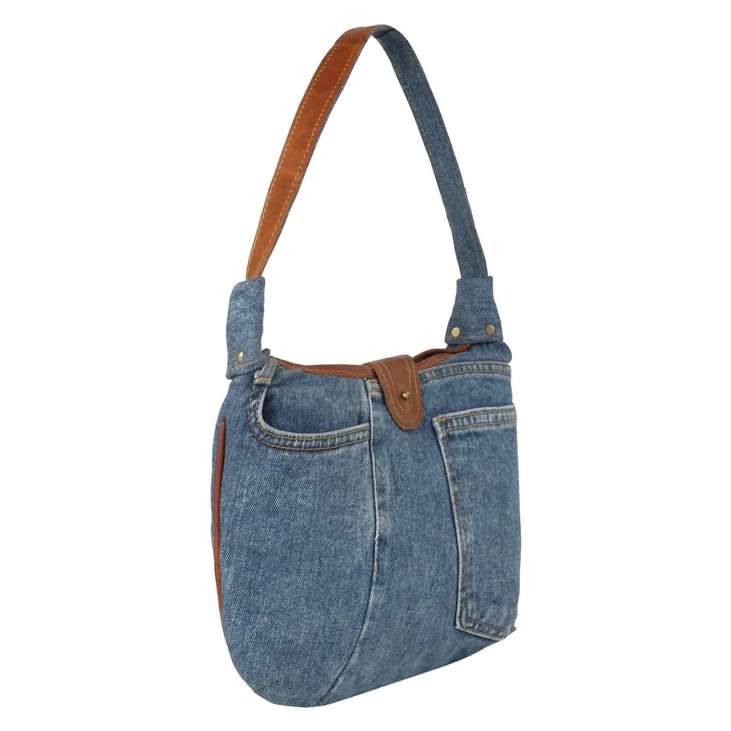 Women's Rhea Hobo Handbag In Blue