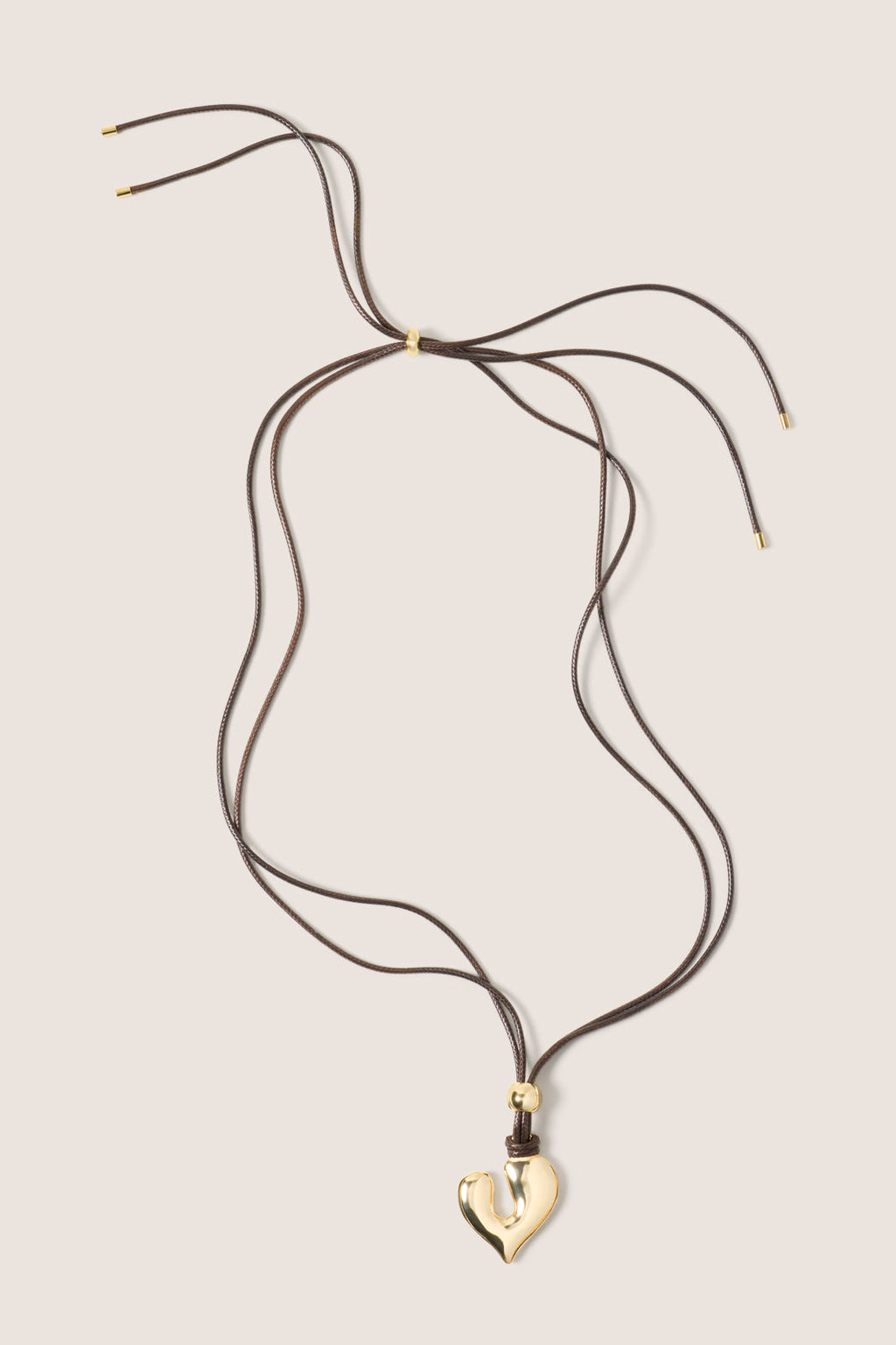 Women's Mariah Heart Cord Necklace