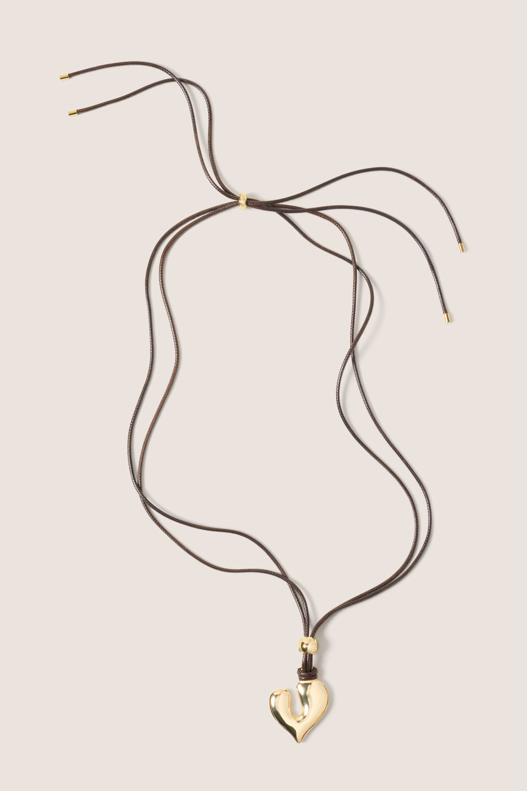 Women's Mariah Heart Cord Necklace