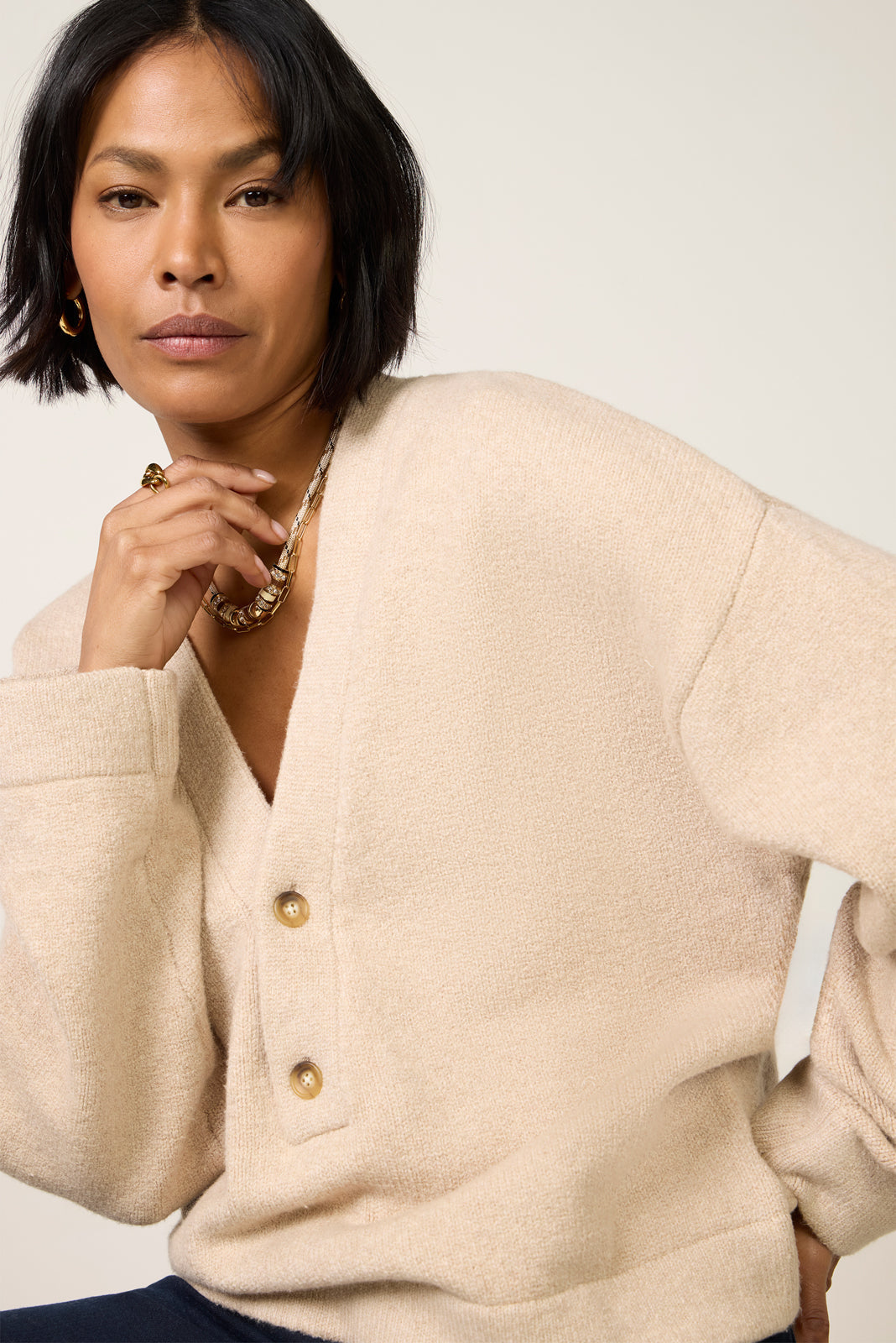 Women's Jackson V Neck Popover Top