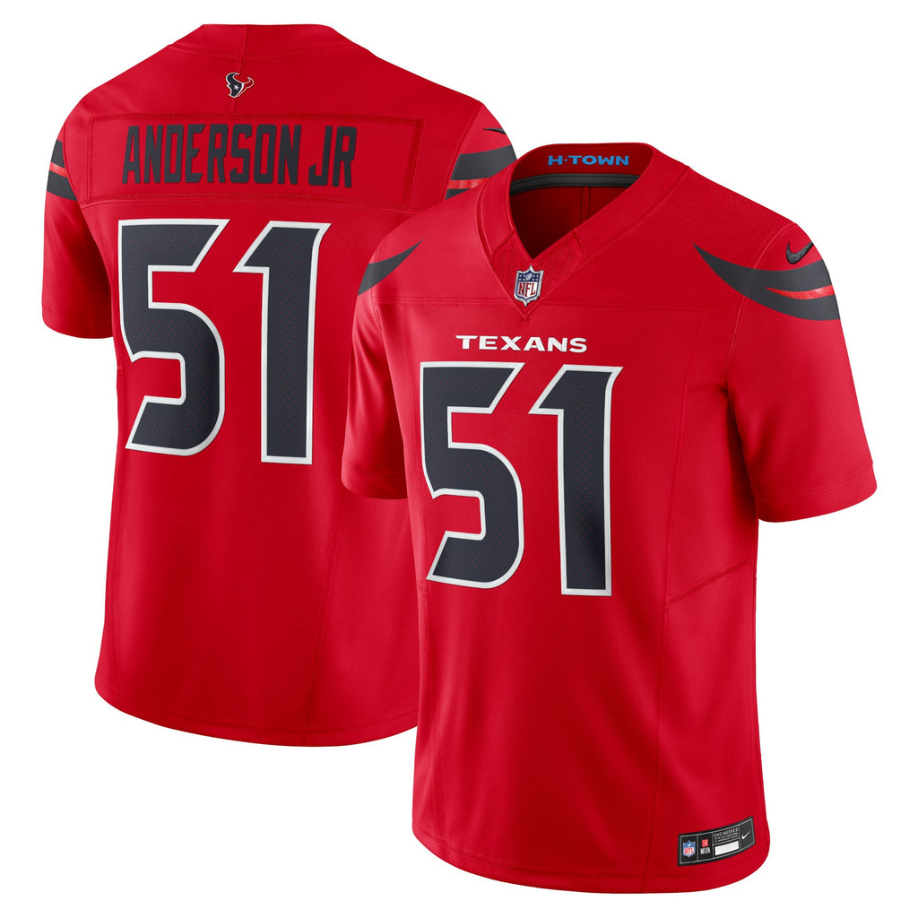 Houston Texans Will Anderson Jr. Red Alternate Vapor F.U.S.E. Limited Jersey