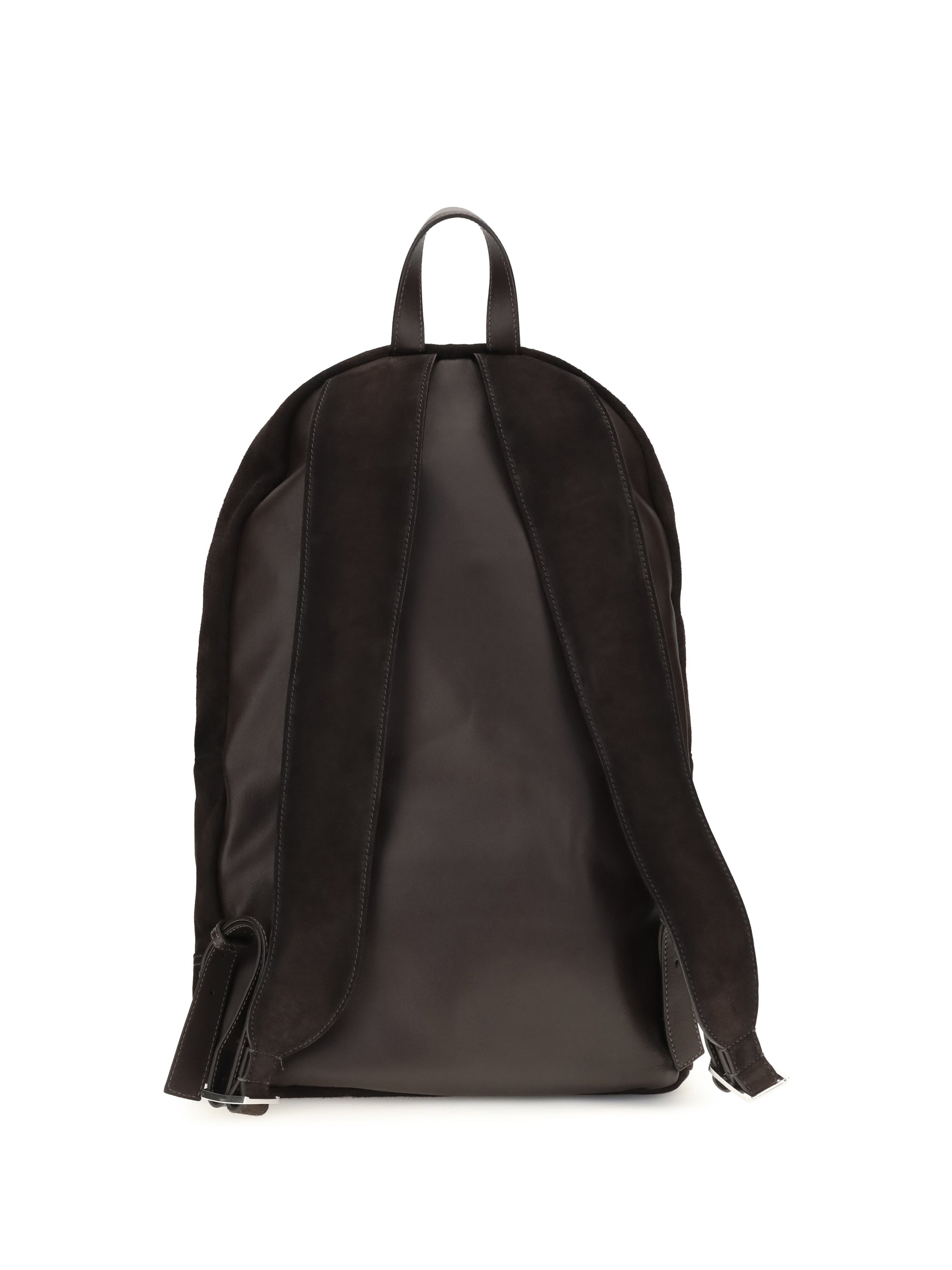 Santoni Men Suede Backpack