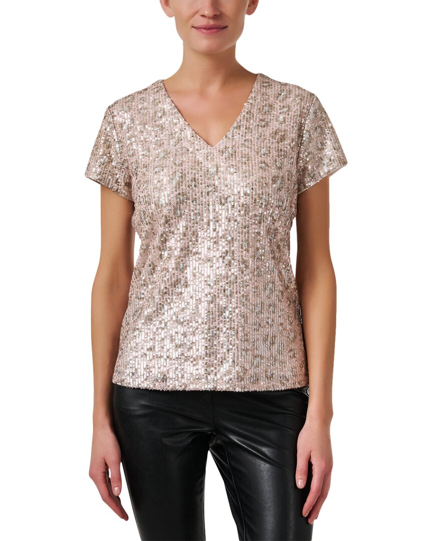 Jude Connally Winnie Sequin Leopard Shirt