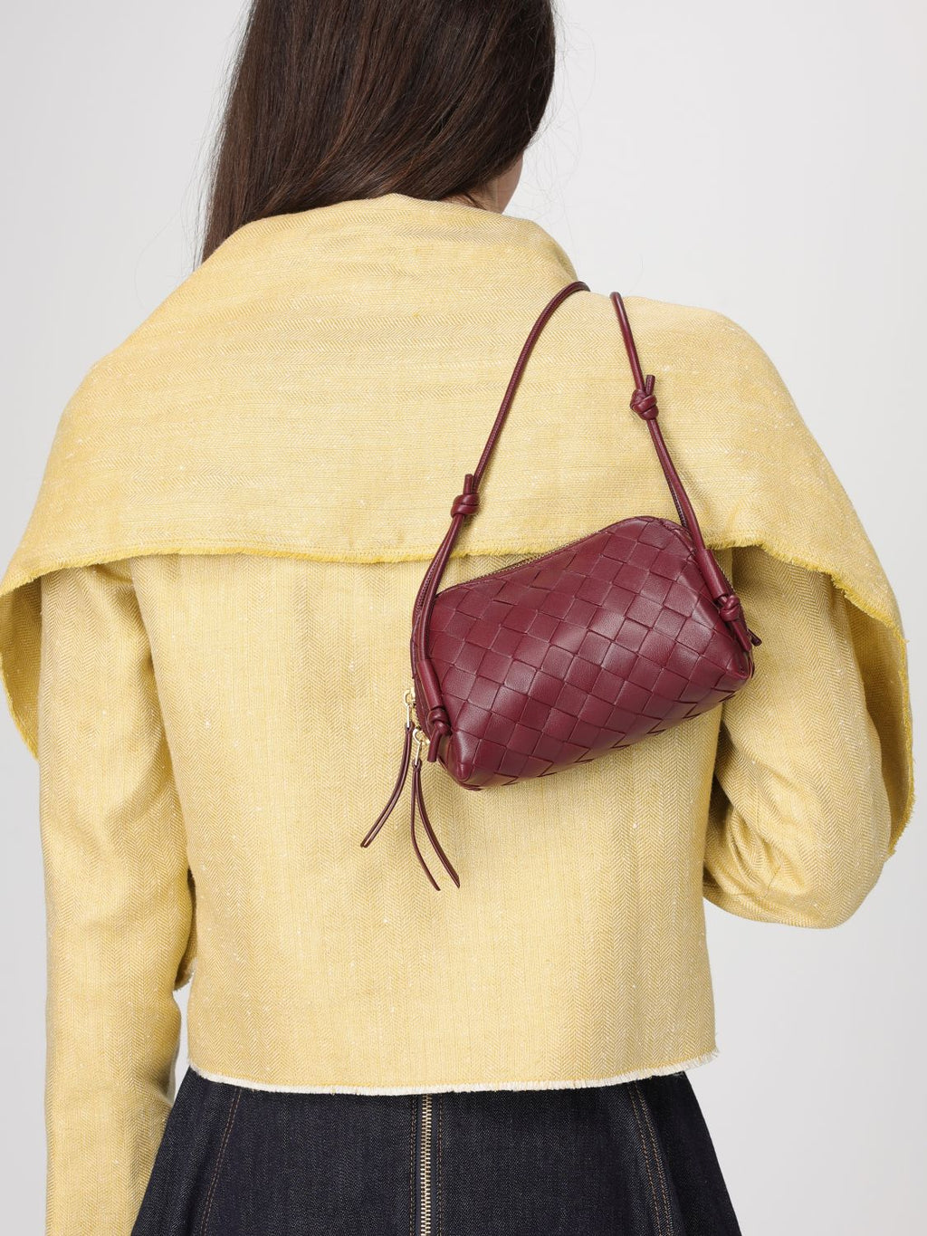 Bottega Veneta Mini Bag Woman Burgundy