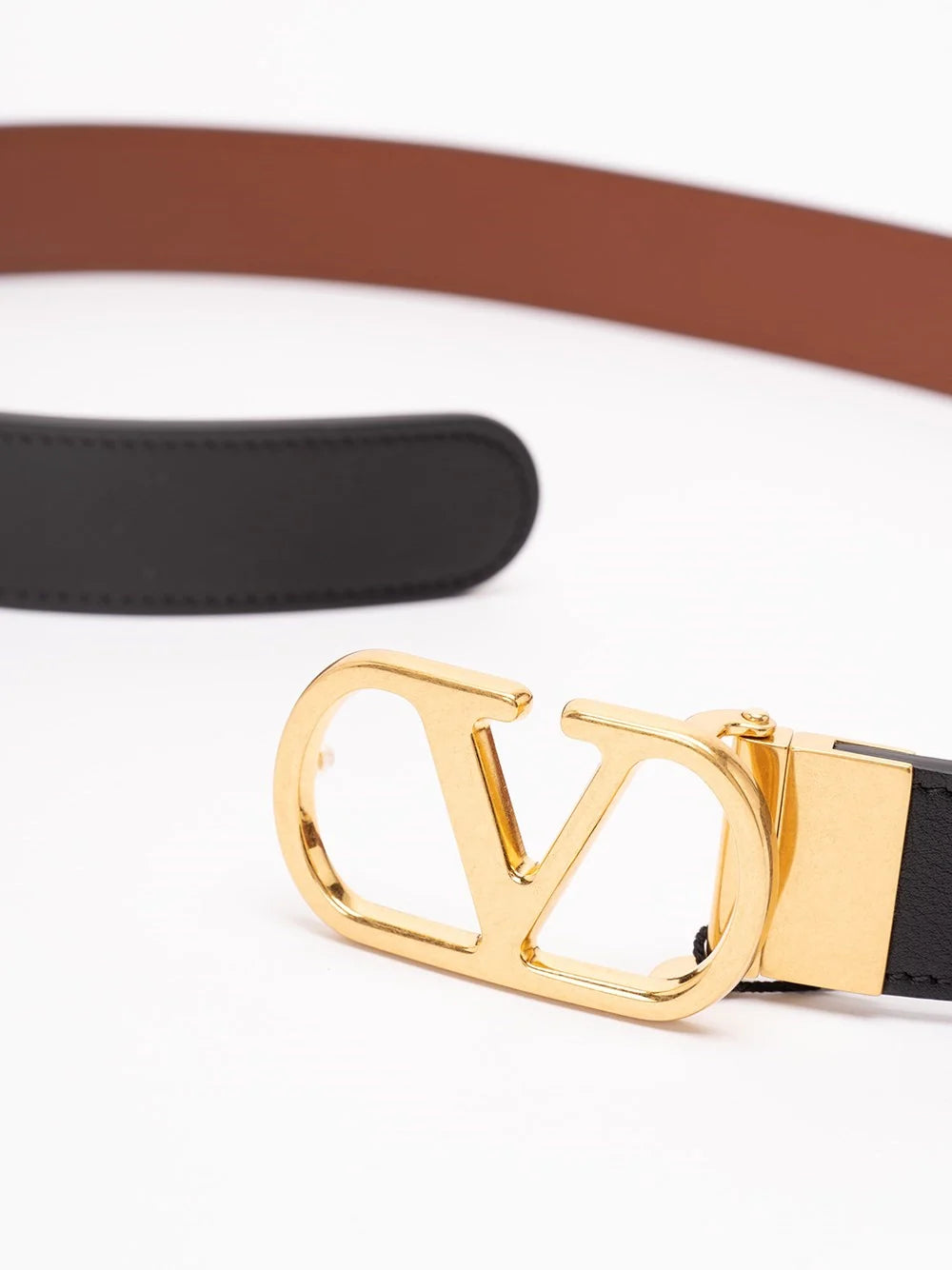Valentino Garavani Women `V Logo Signature` Reversible Belt