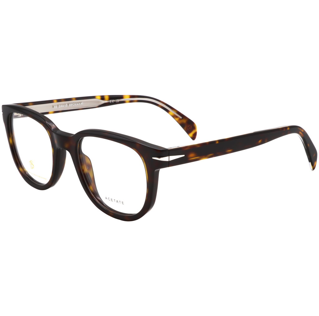 David Beckham Men's 50 mm Brown Opticals