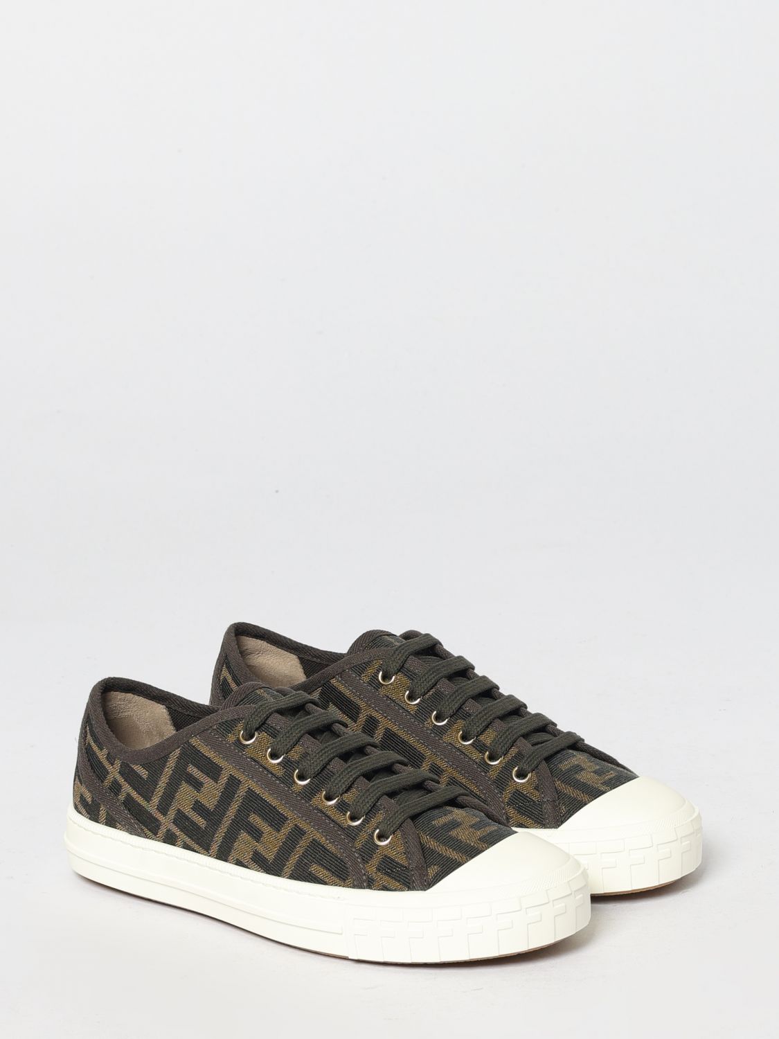 Fendi Sneakers Woman Tobacco
