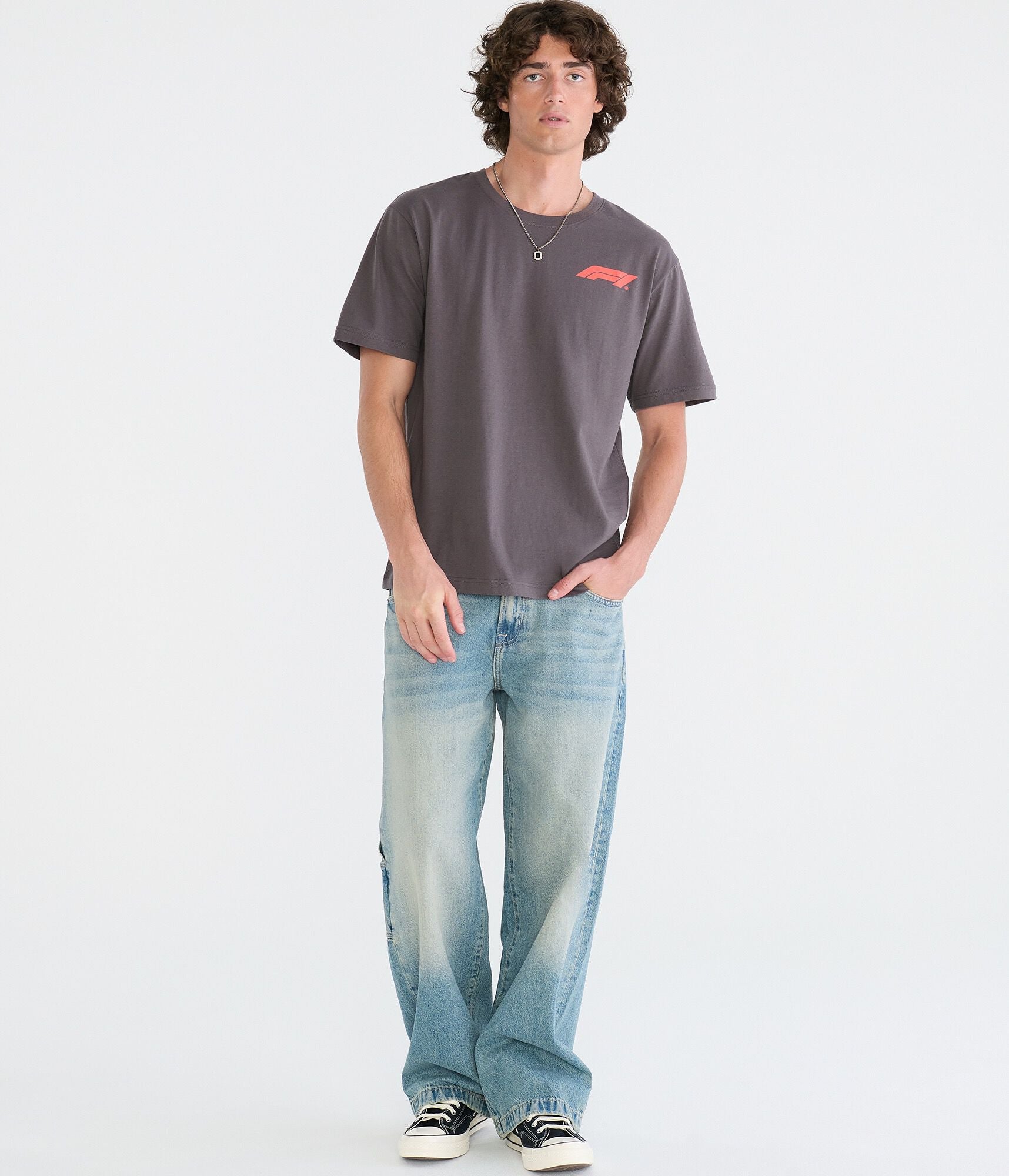 Aeropostale Formula 1 Fast Is Not Enough Relaxed Graphic Tee
