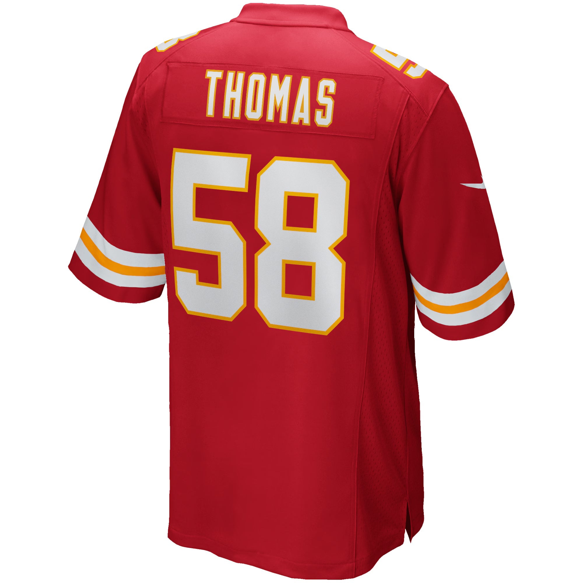 Kansas City Chiefs Derrick Thomas Red Game Retired Player Jersey