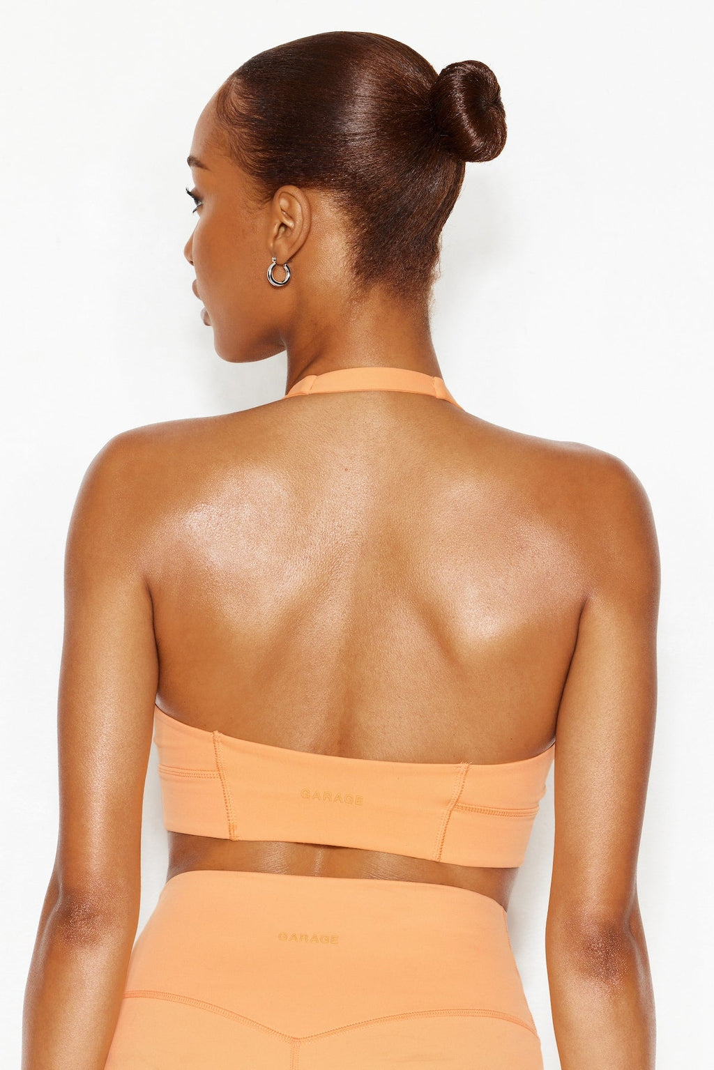 Active Plunge Halter Bra