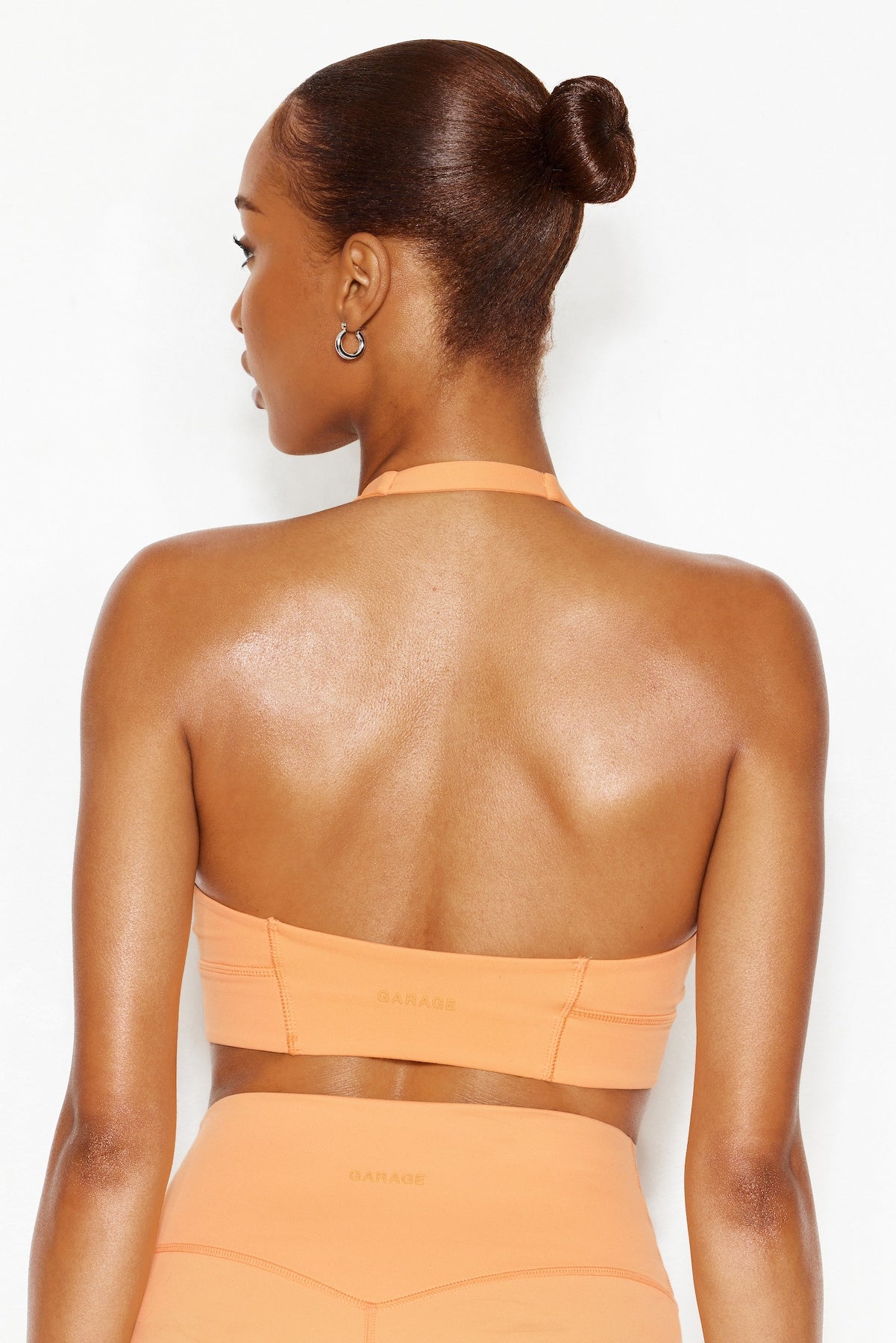 Active Plunge Halter Bra