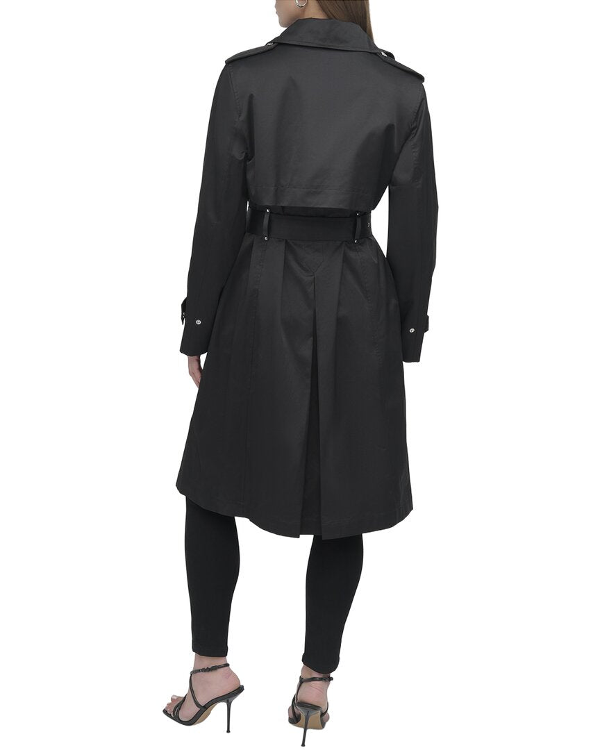 DKNY Belted Rain Jacket