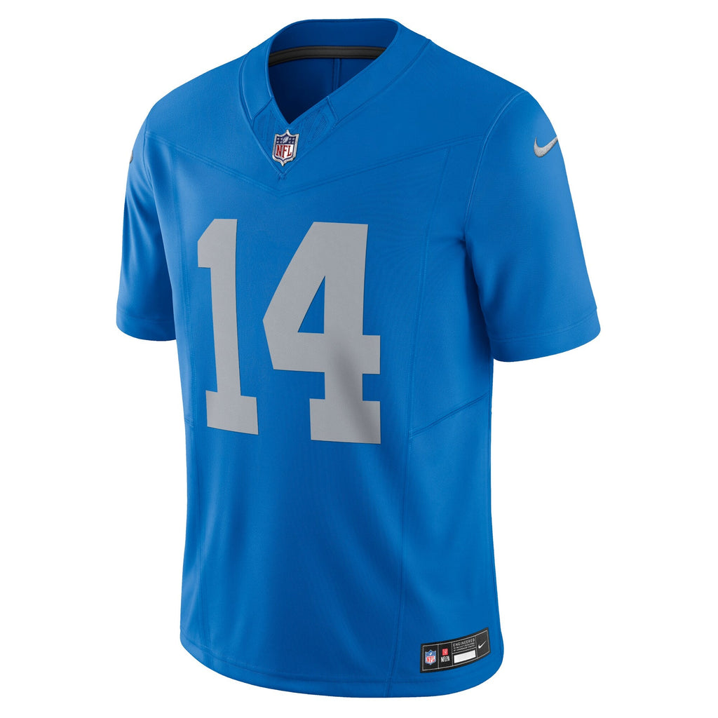 Detroit Lions Amon-Ra St. Brown Blue Vapor F.U.S.E. Alternate Limited Jersey