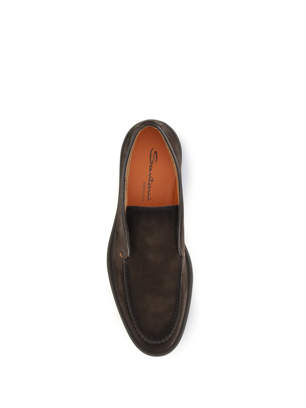 Santoni Men Suede Slip-On Ankle Boots