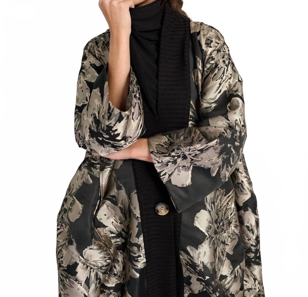 Eventide Brocade Jacket In Floral