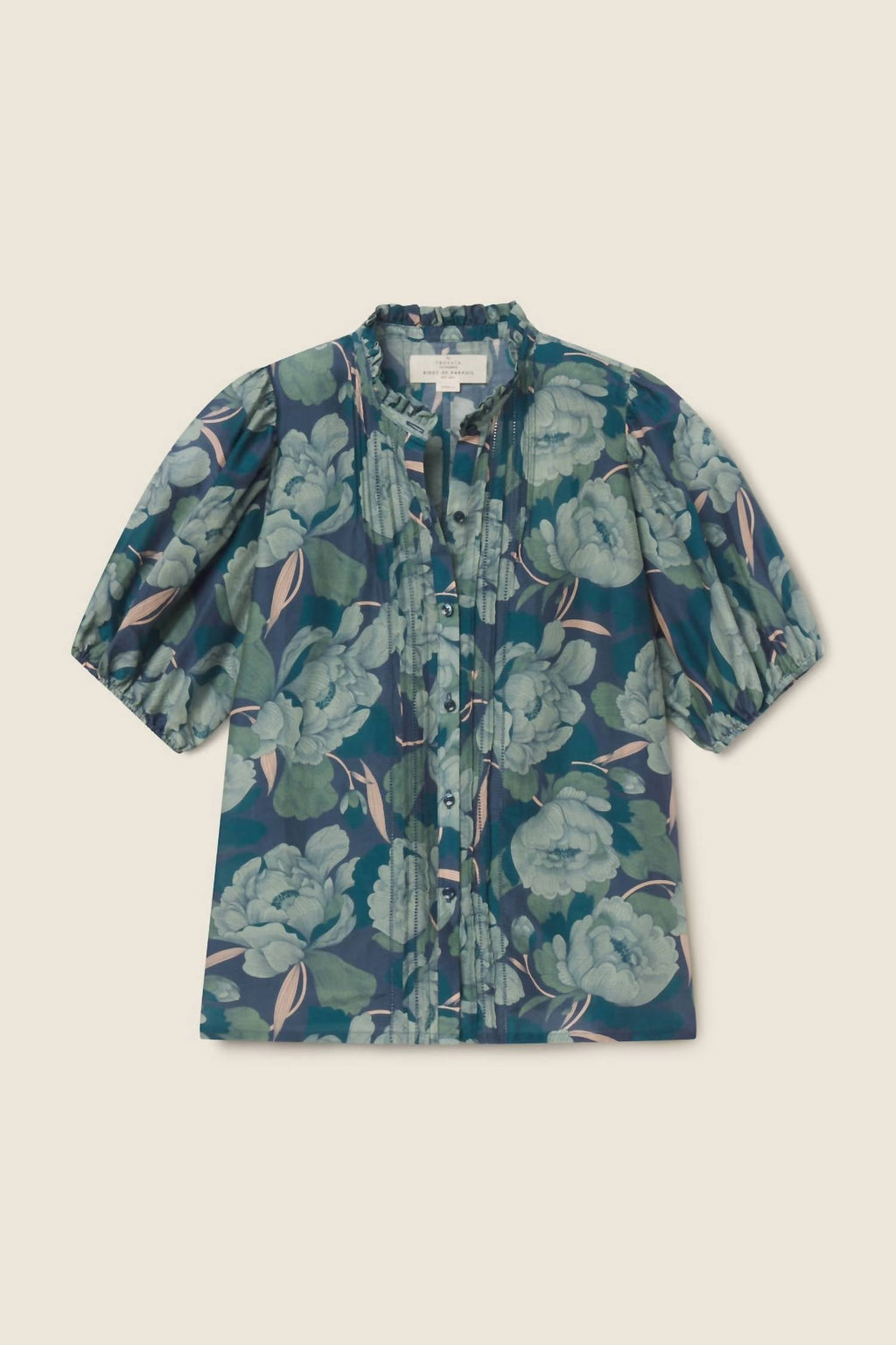 Mira Blouse In Hushed Shadow