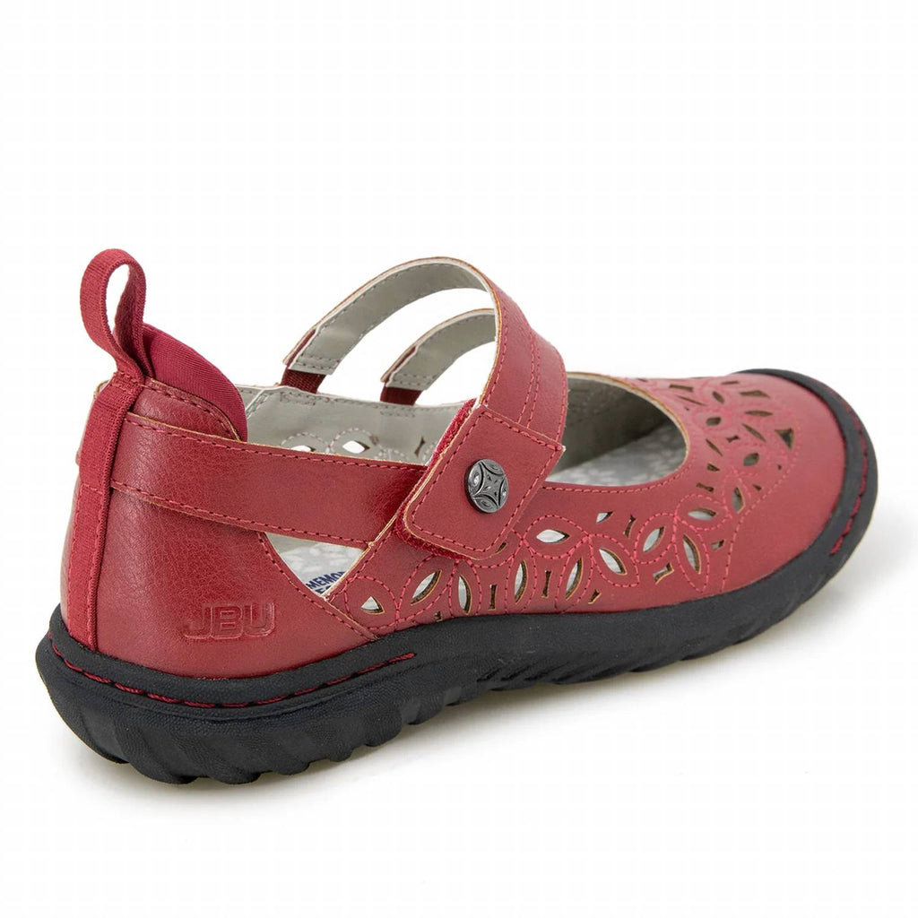 Women's Bellerose Encore Mary Jane Flat In Red