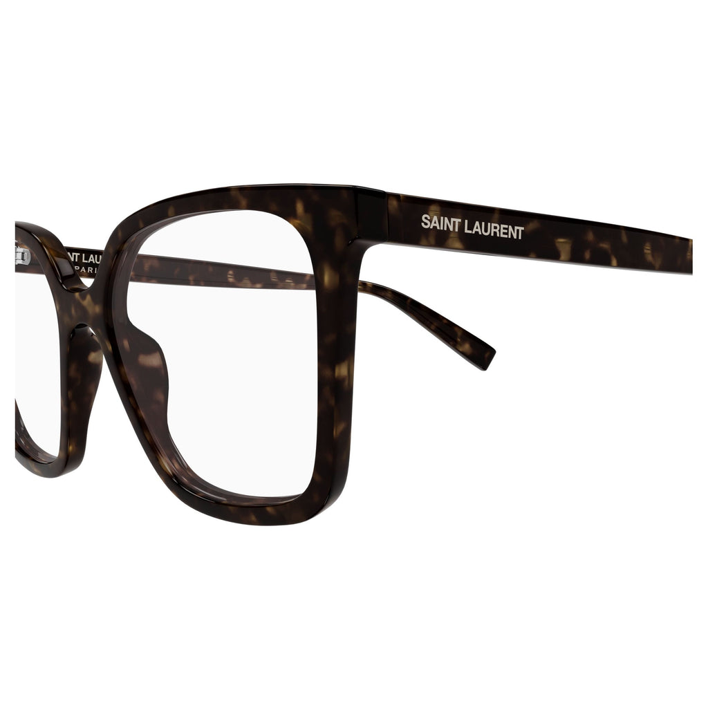 Bold Oversized Square Frame Eyeglasses With Tortoiseshell Pattern