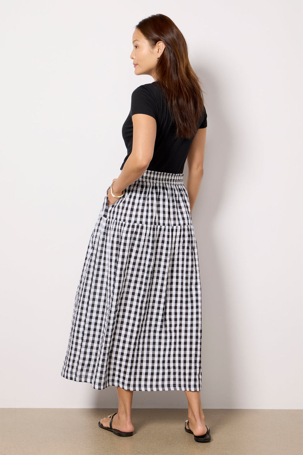 Women's Single Tier Maxi Skirt