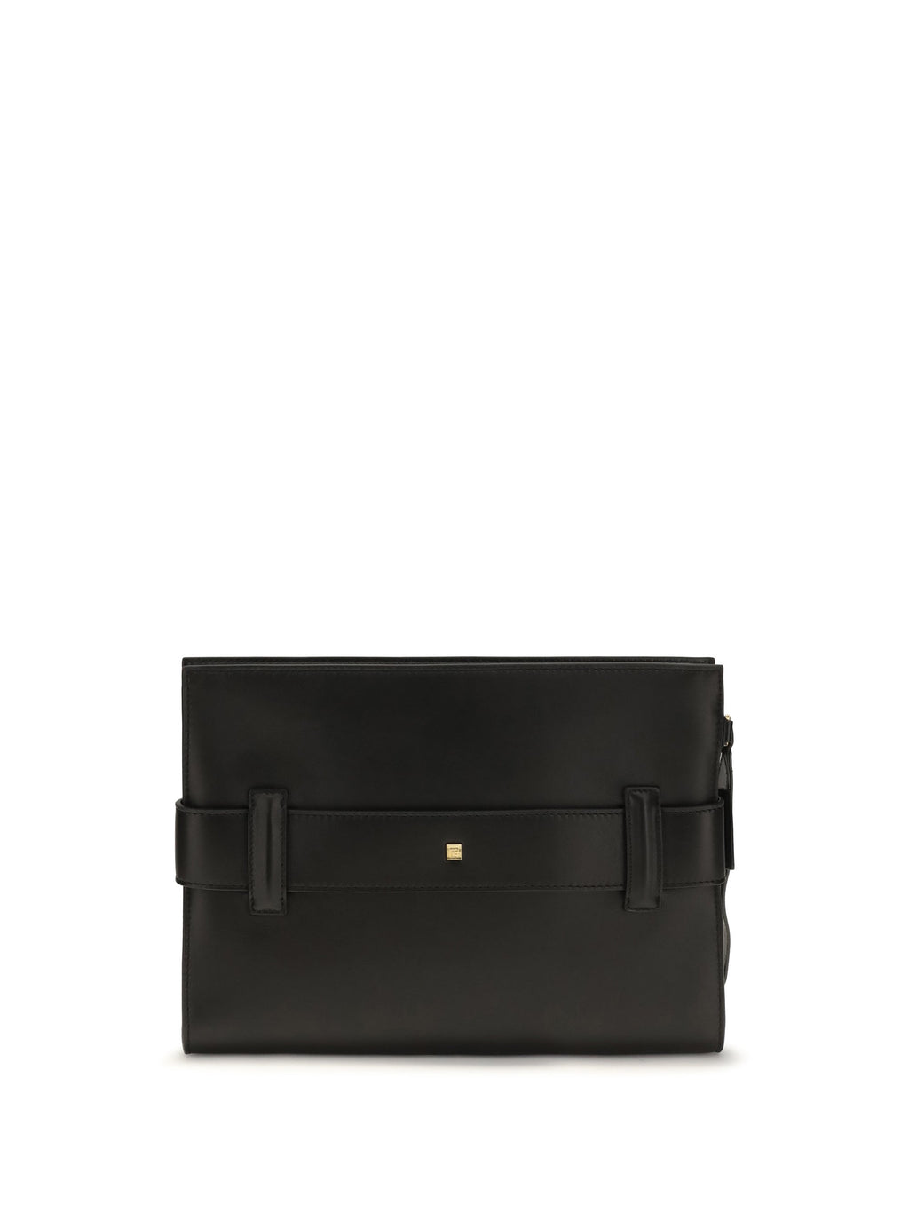 Balmain Women Anthem Leather Clutch