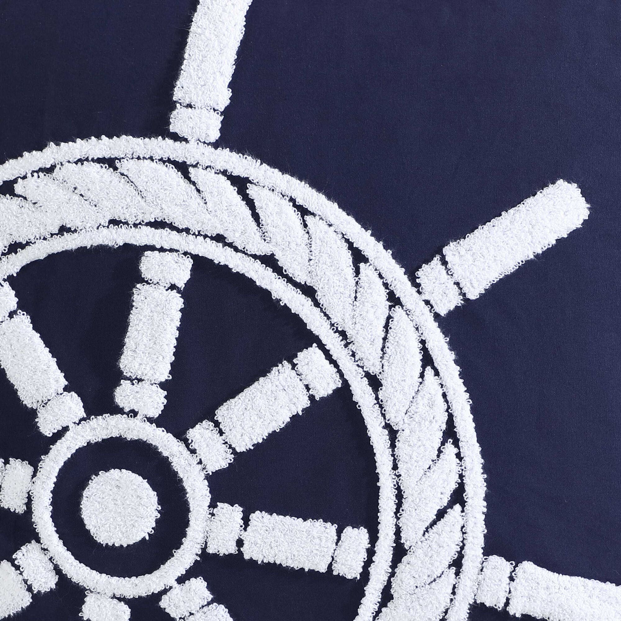 Nautica Ships Wheel Decorative Pillow