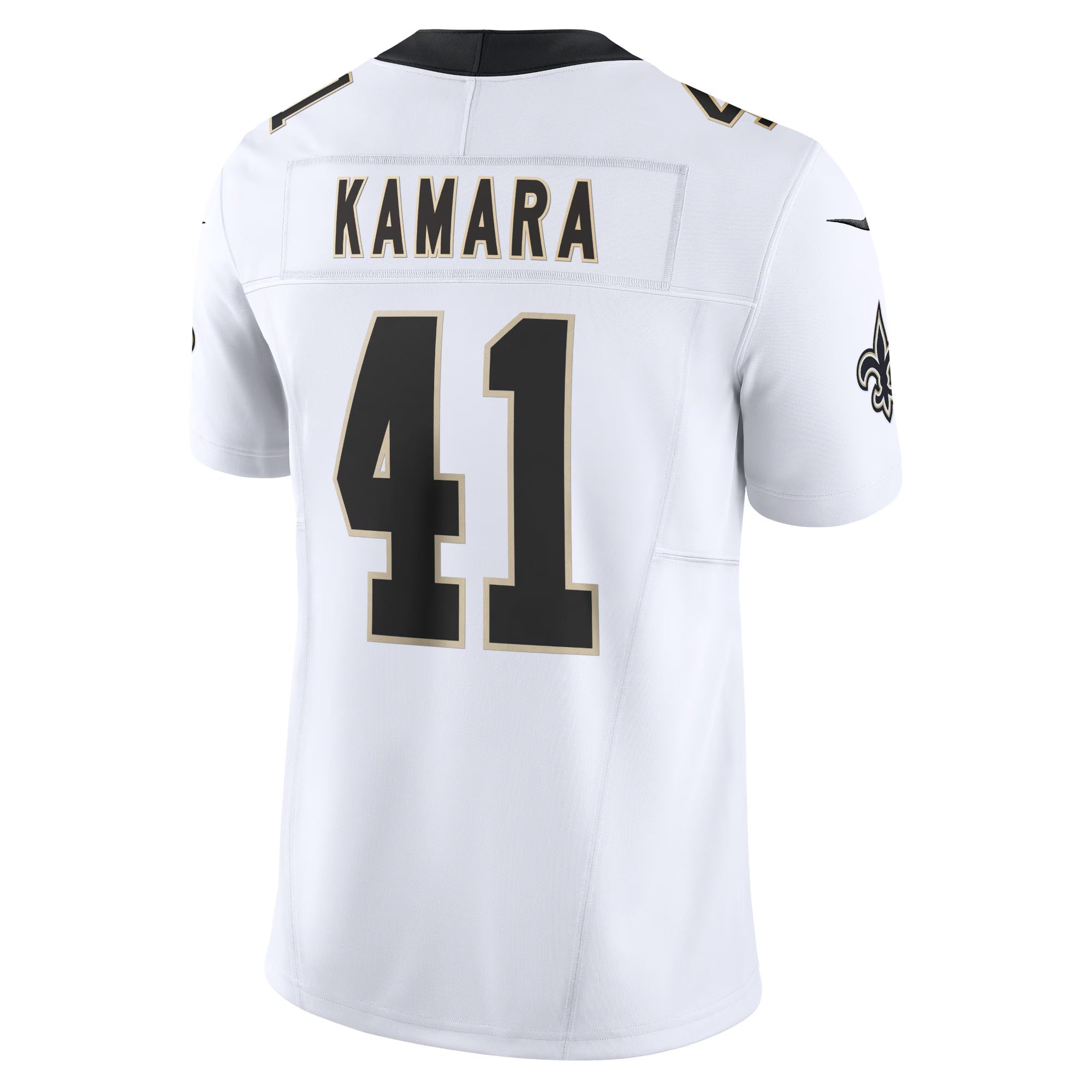 New Orleans Saints Alvin Kamara White Vapor F.U.S.E. Limited Jersey