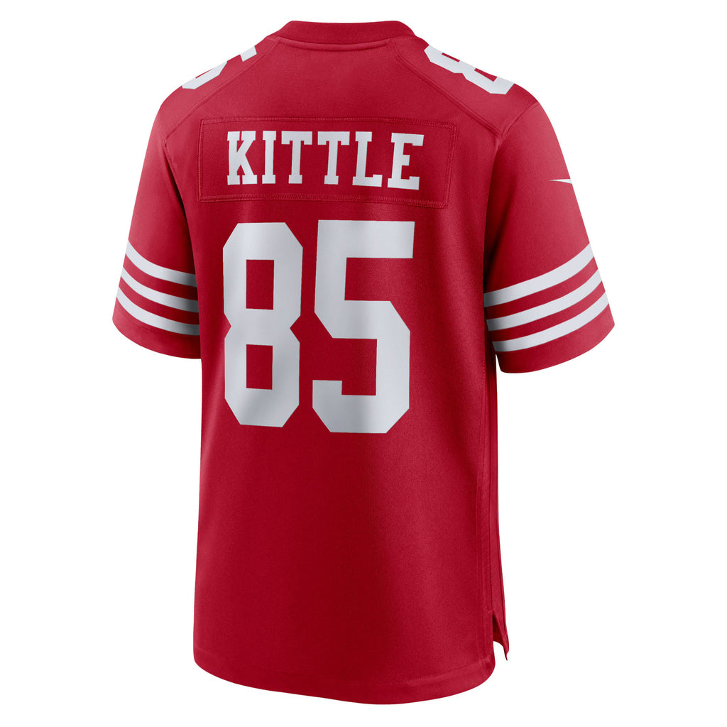 San Francisco 49ers George Kittle Scarlet Team Game Jersey