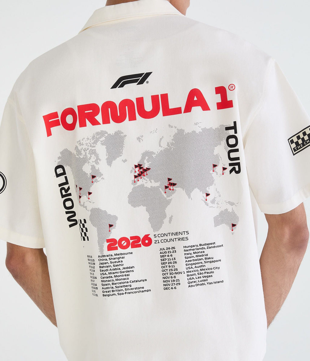 Aeropostale Formula 1 World Tour 2026 Boxy Mechanic Shirt