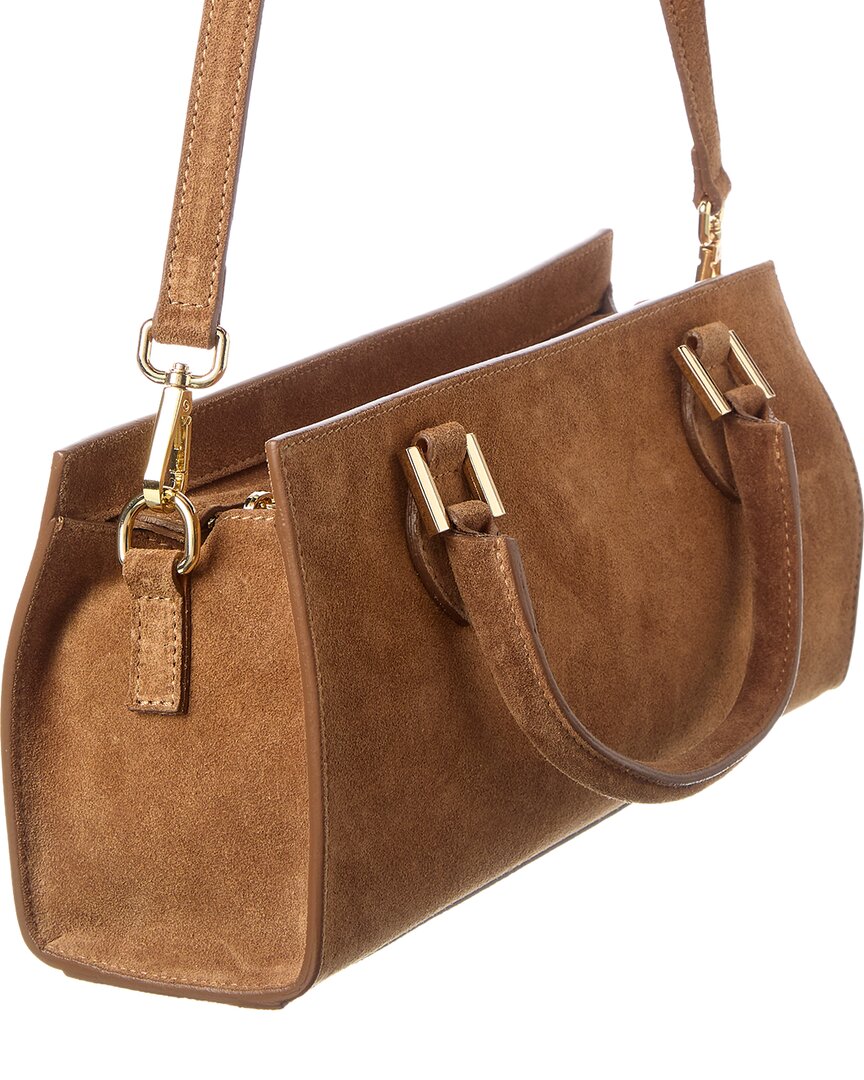Isabella Rossetti Rosalind Suede Handbag
