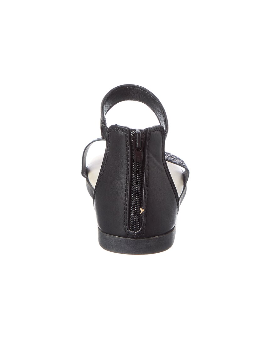 Yosi Samra Miss Cambelle Glitter Leather Sandal