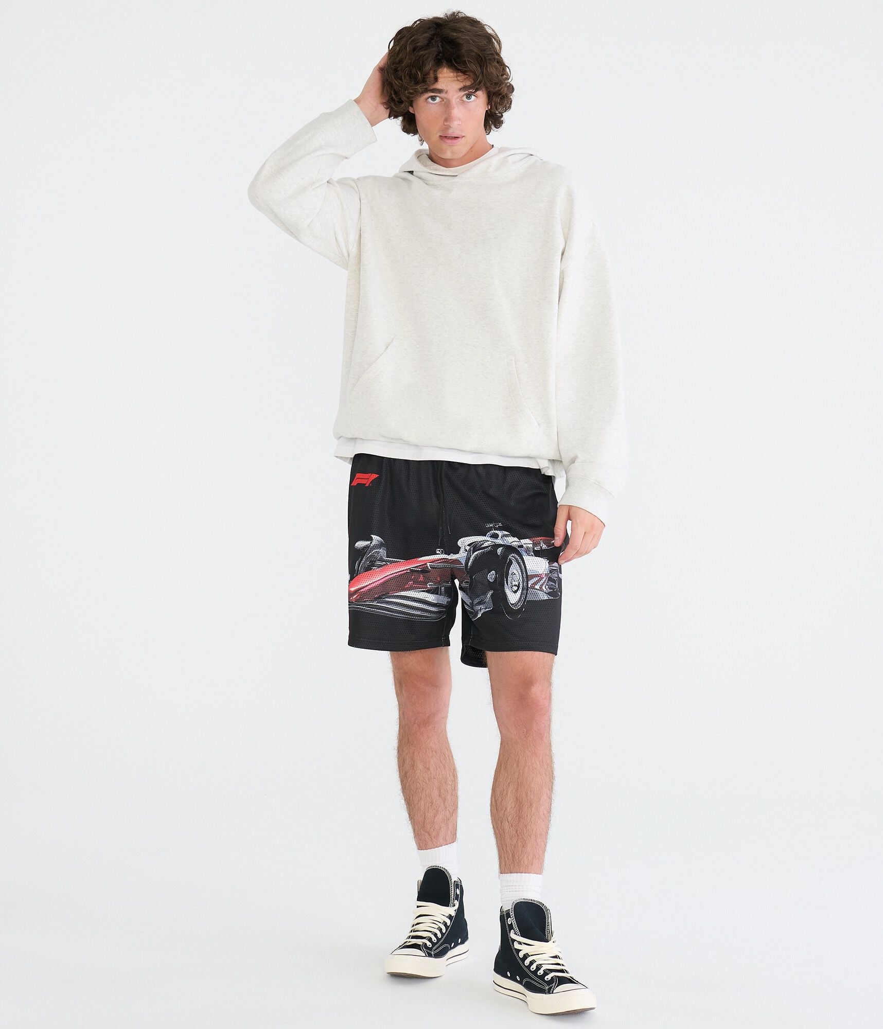 Aeropostale Formula 1 Racing Mesh Shorts