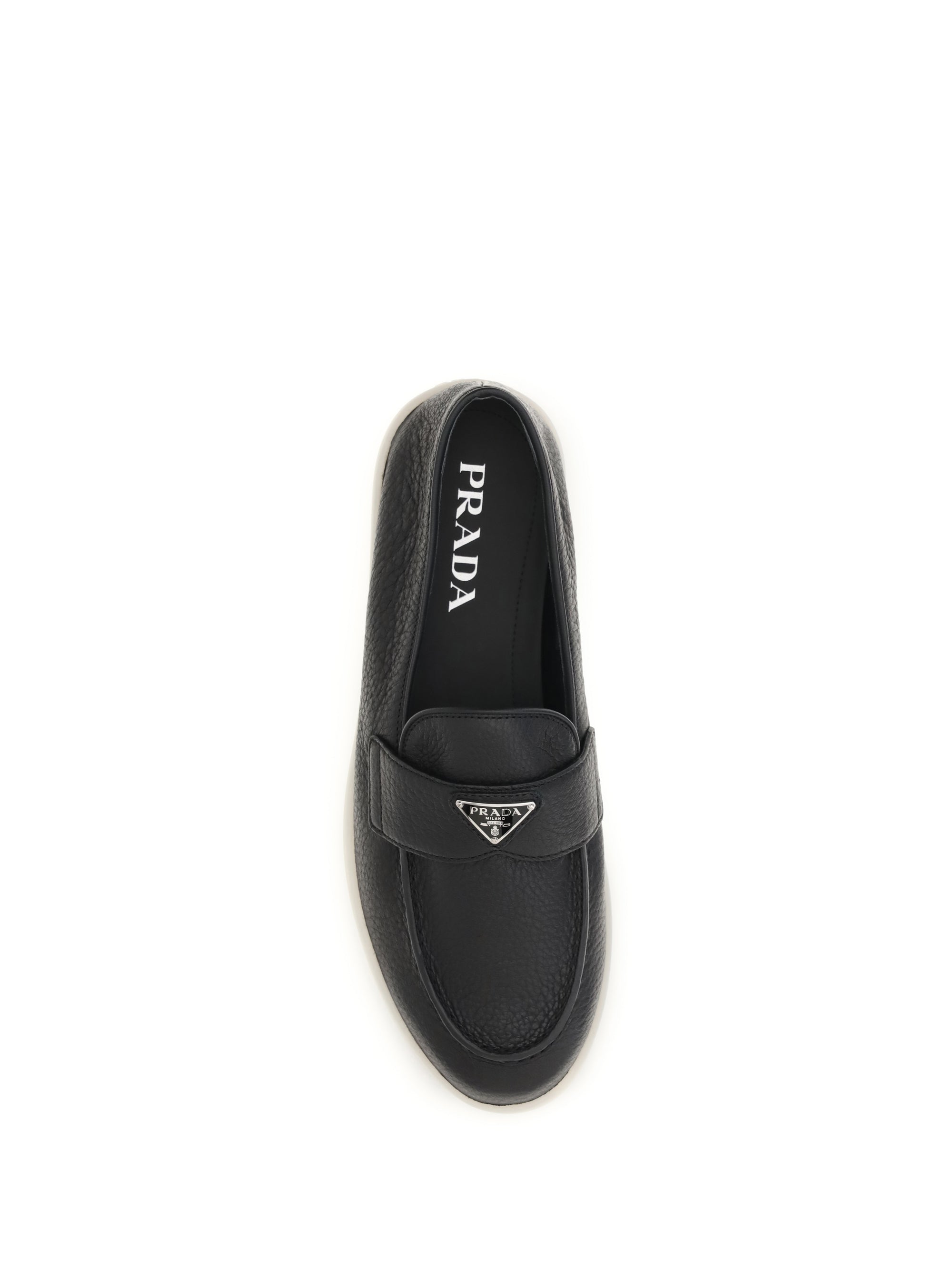 Prada Men Leather Loafers