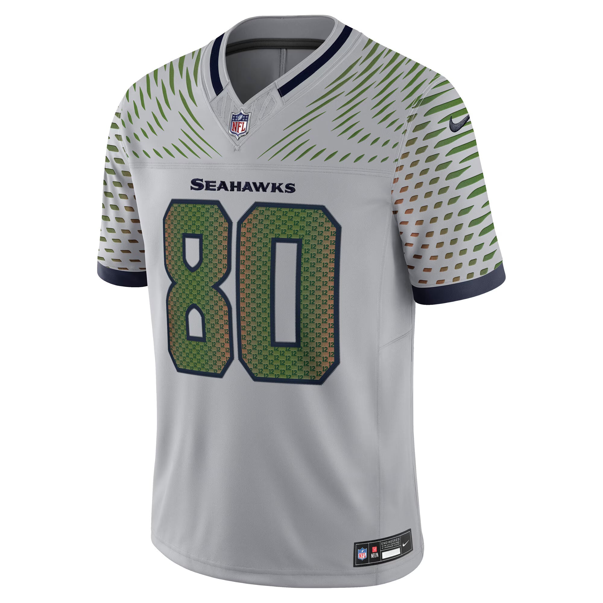 Seattle Seahawks Steve Largent Wolf Gray 2025 Rivalries Collection Retired Player Limited Jersey