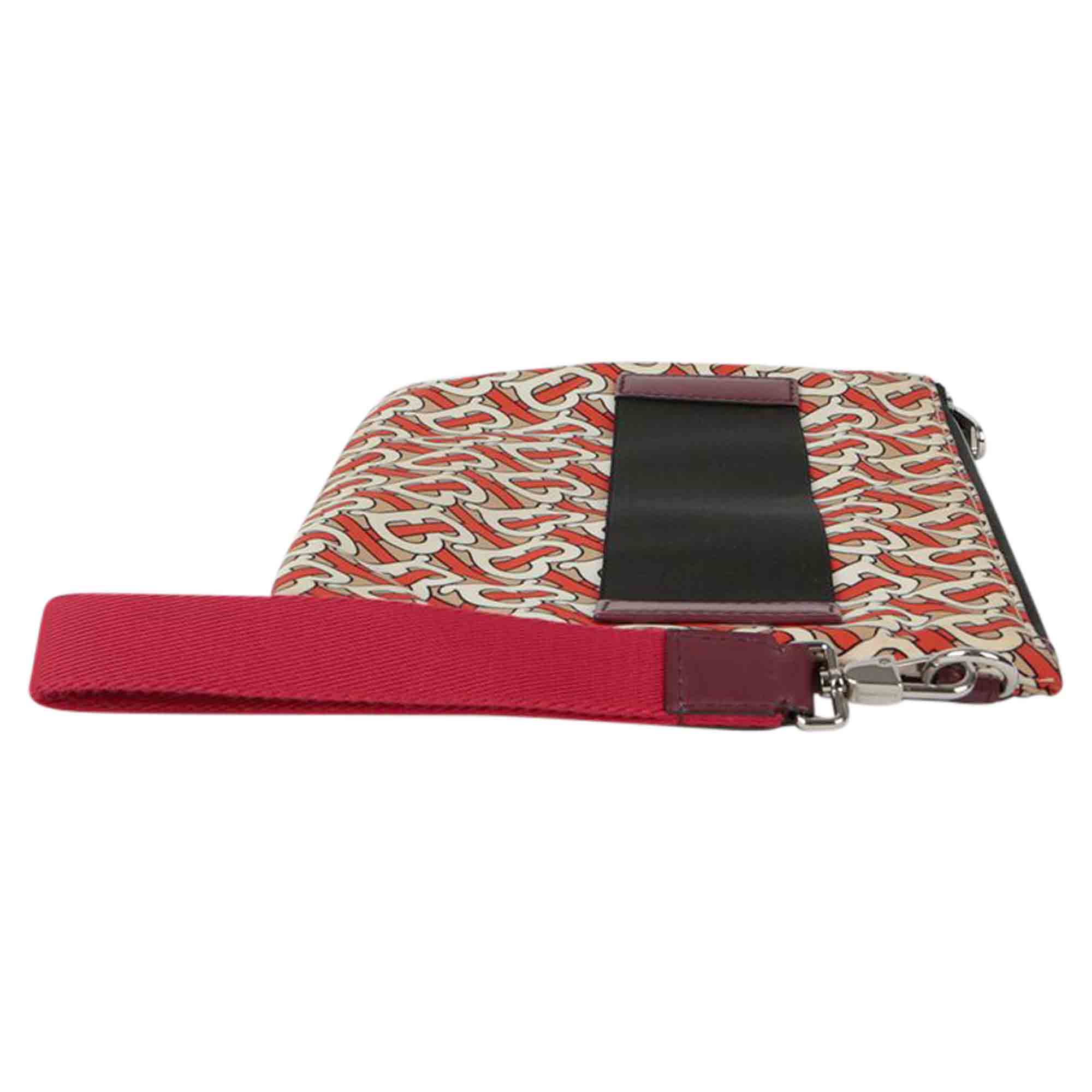 Monogram Strap Clutch