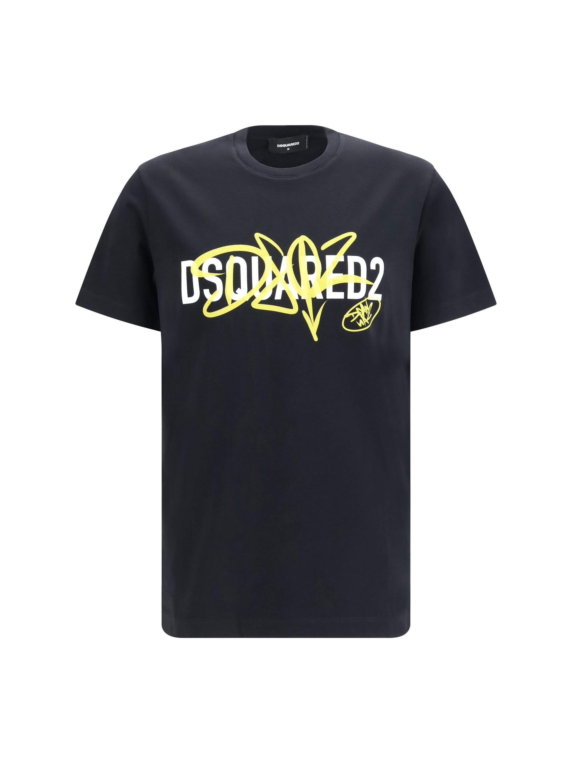 Dsquared2 Men Cotton Printed T-Shirt
