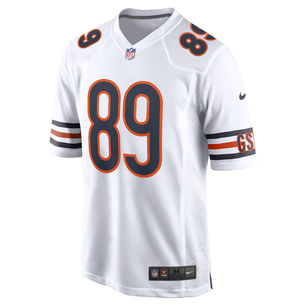 Chicago Bears Mike Ditka White Retired Player Game Jersey
