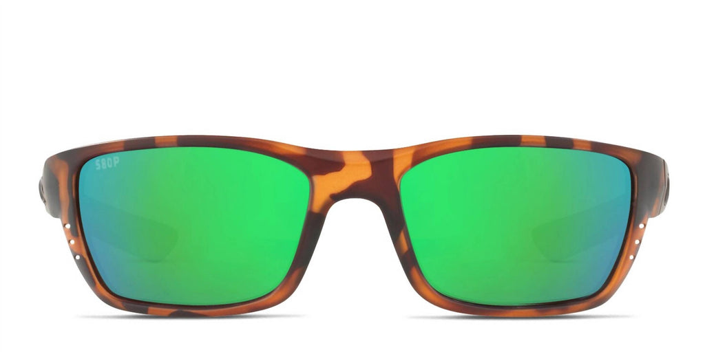 Women's Whitetip Reader Sunglasses In Matte Retro Tortoise/green Mirror 580P