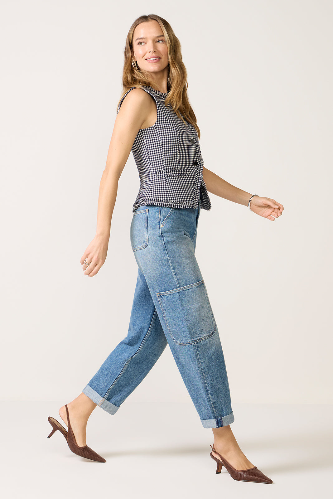 Women's Fray Edge Vest