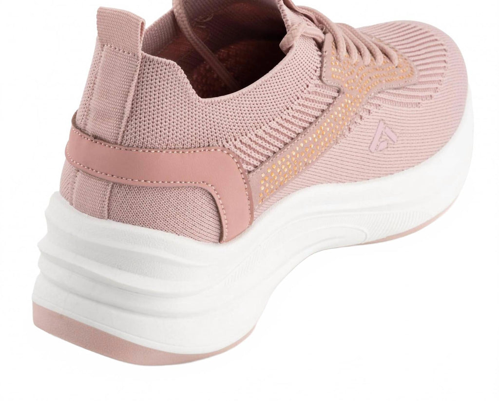 Women’S Lightweight Knit Sneakers In Pink