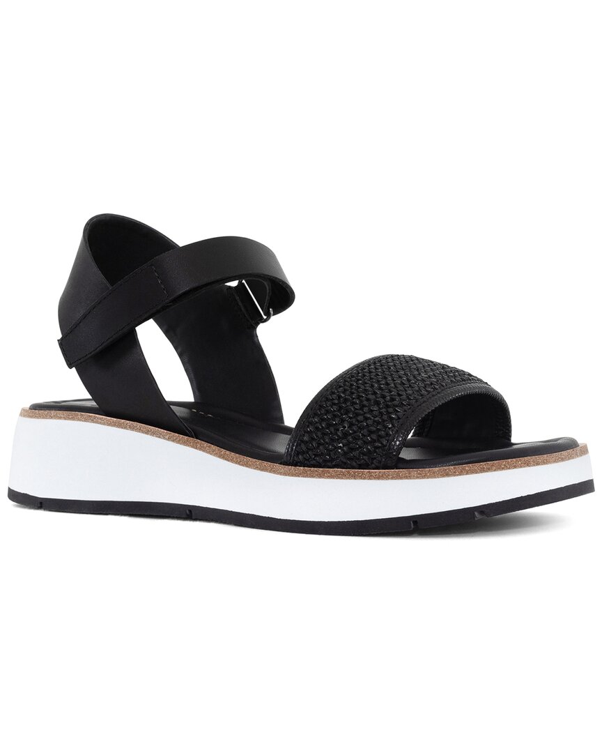 Donald Pliner Kinsley Leather-Trim Sandal