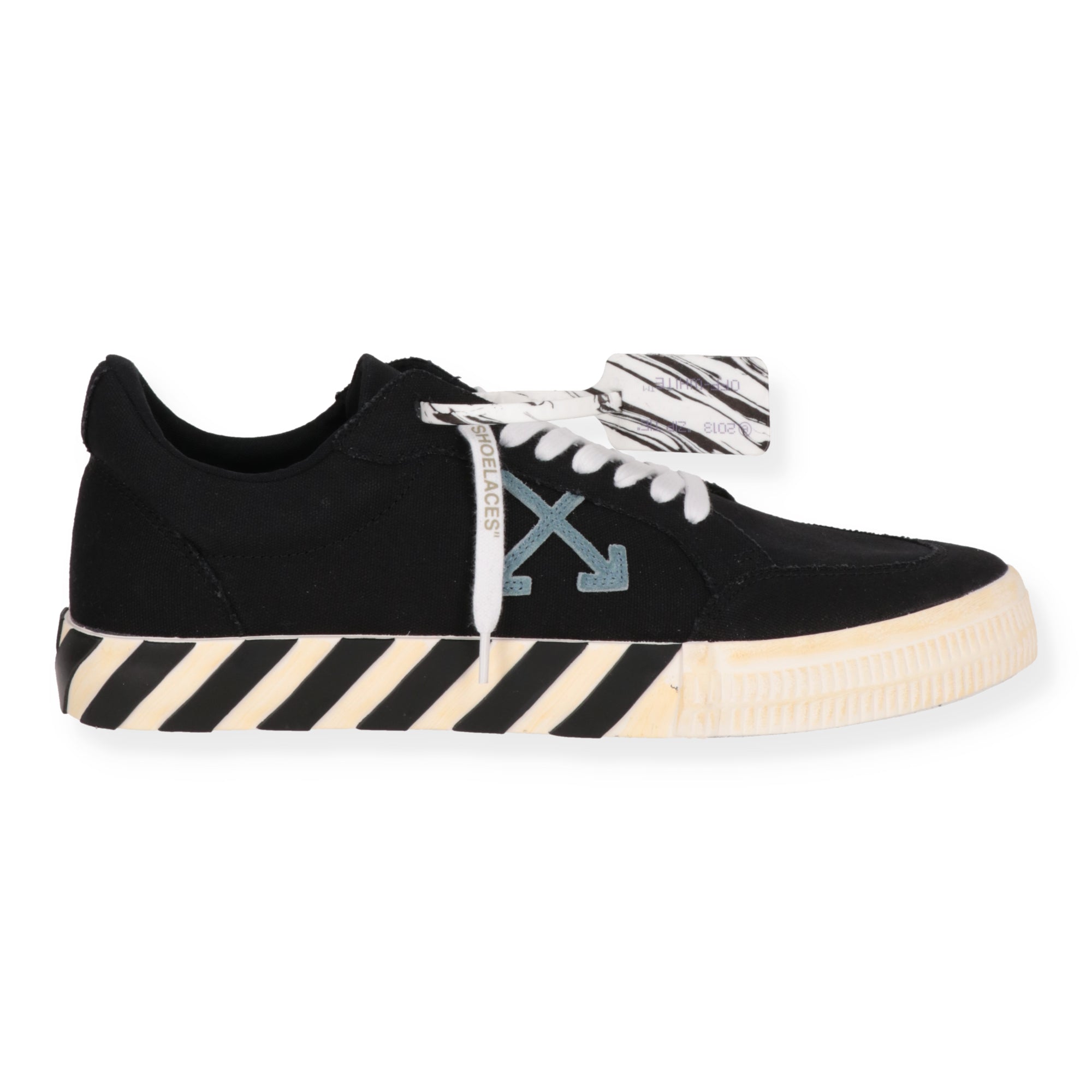 Off White Mens Black/Blue Sneaker
