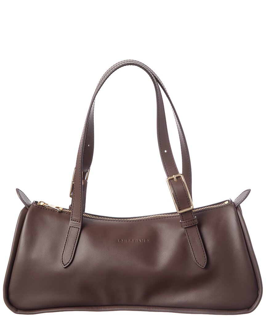 Longchamp Looong Leather Shoulder Bag