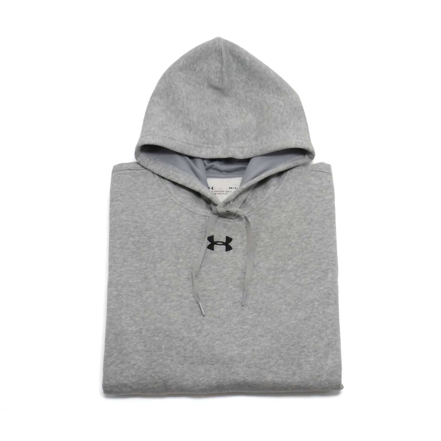 Men's Hustle Fleece Hoodie In True Gray Heather