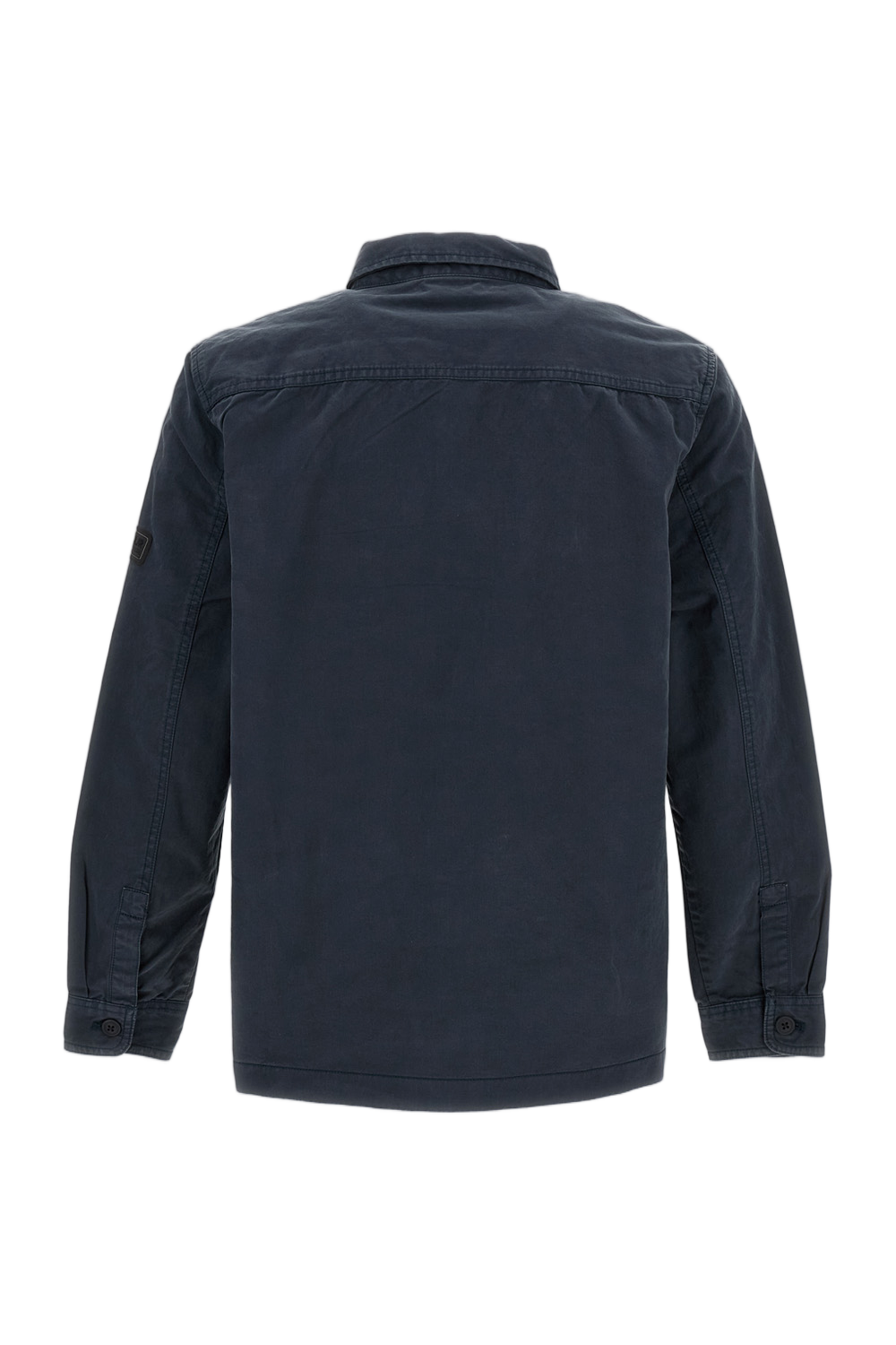 Classic Navy Arlo Cotton Overshirt