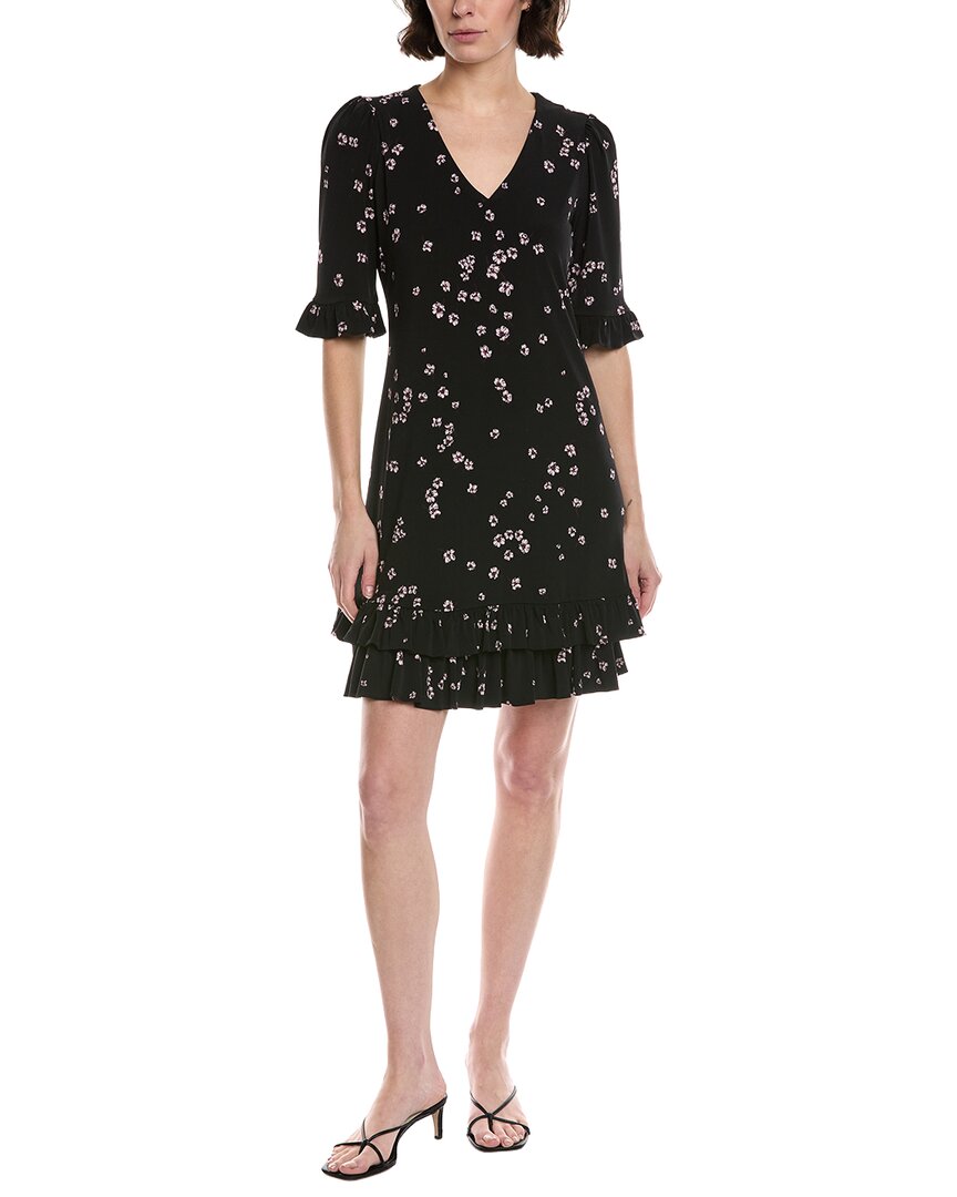 CeCe Ruffle Hem Mini Dress