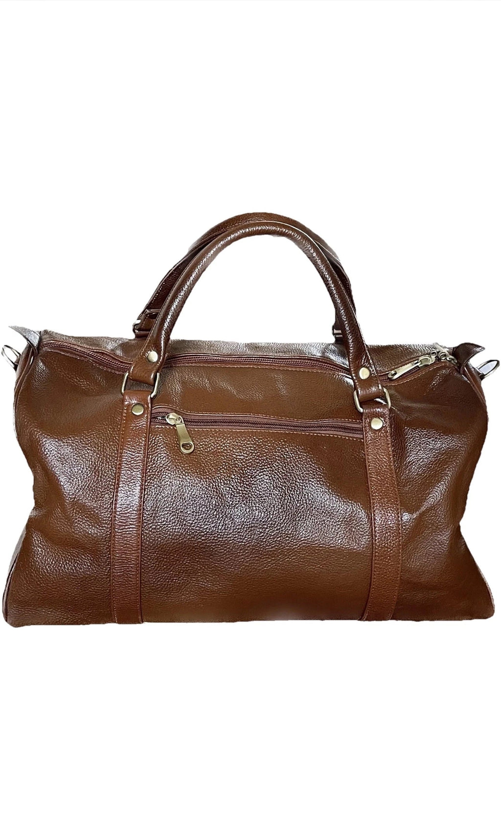 New Genuine Buffalo Leather Large Duffel Travel Bag For Men/ Women