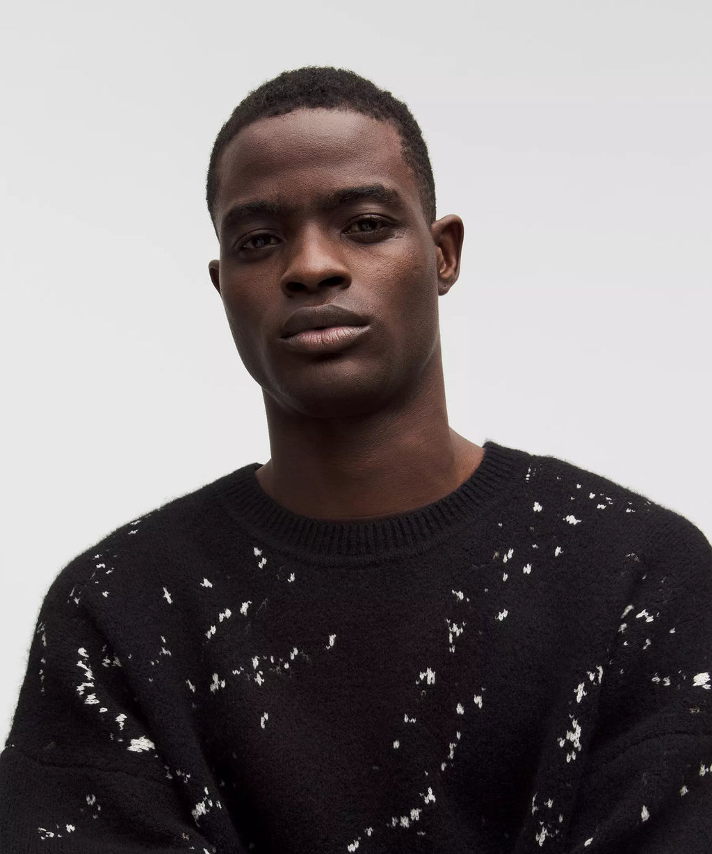Team Canada Men's Alpaca-Blend Jacquard Sweater